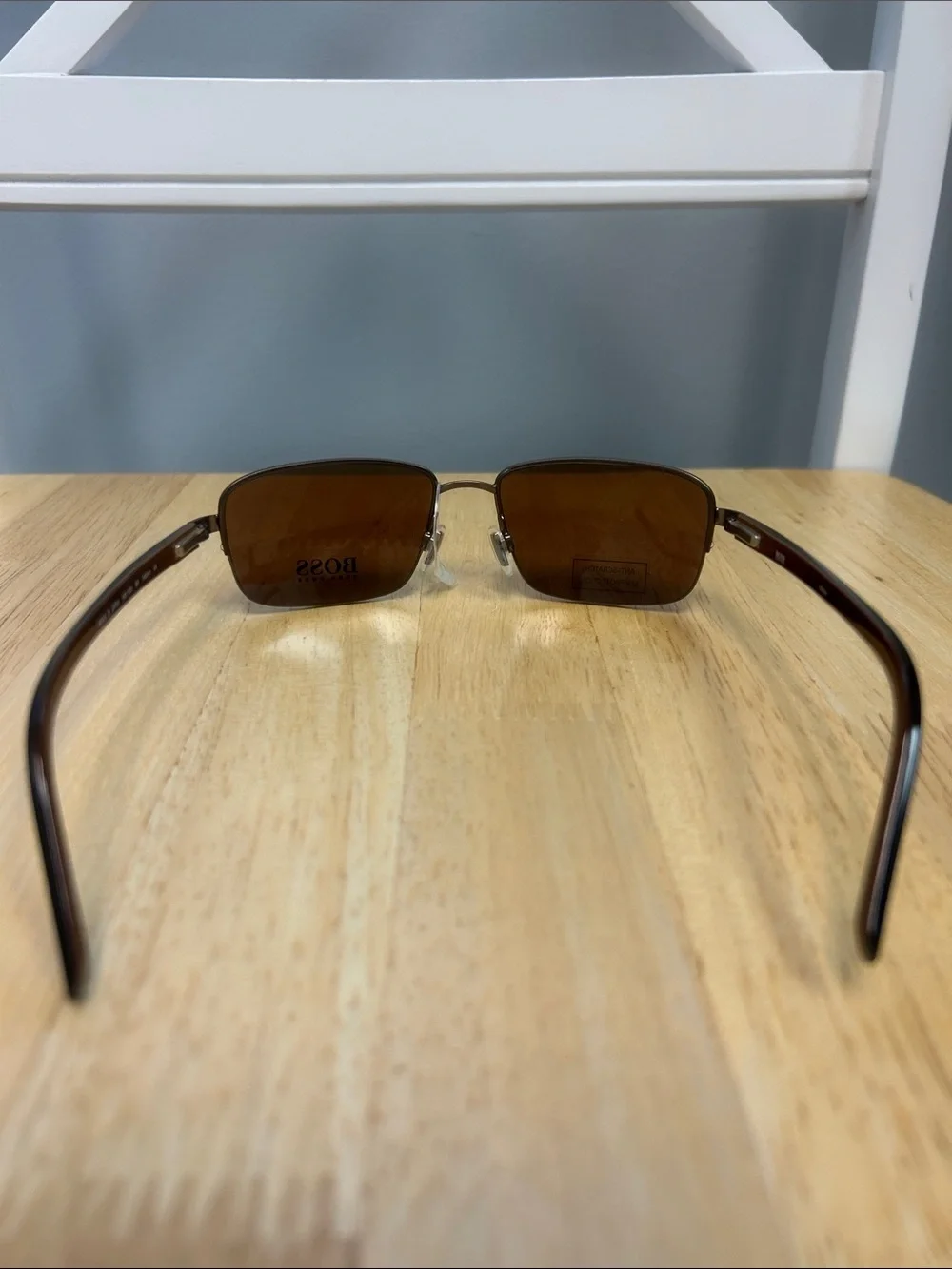 NEW Boss Hugo Boss Women’s Anti-Scratch UV Protection Brown Sunglasses